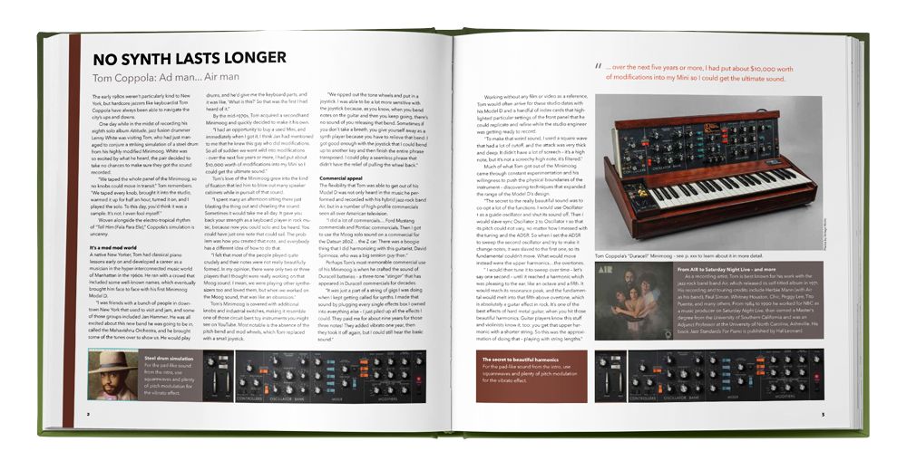 THE MINIMOOG BOOK