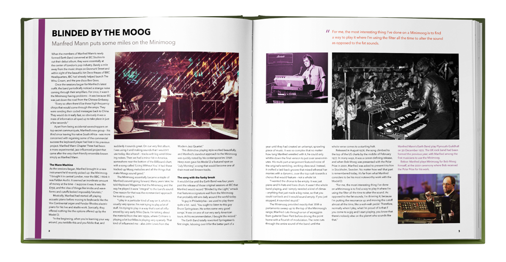 THE MINIMOOG BOOK